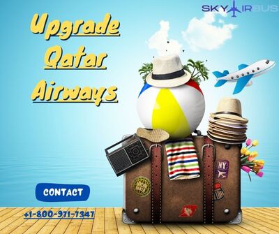 How do I upgrade my flight with Qatar Airways? | +1-800-971-734