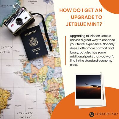 JetBlue Mint Upgrade - +1 800 971 7347